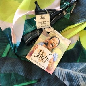 Sseko Scarf in Tropical Palm